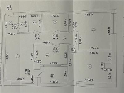 Vand ap.3cam,bloc nou,65mp,finisat modern,2bai,parcare subterana,Zorilor